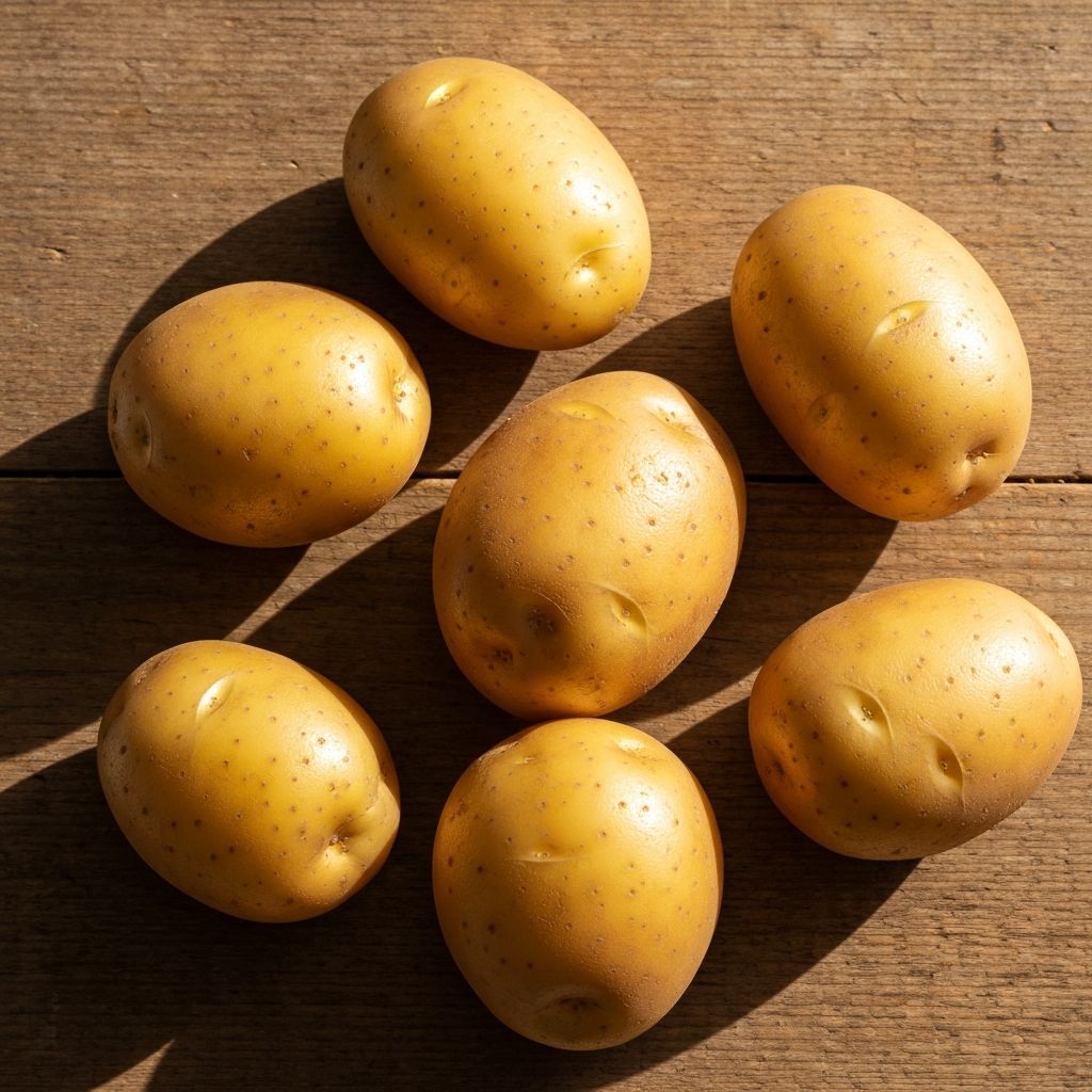 Fresh potatoes